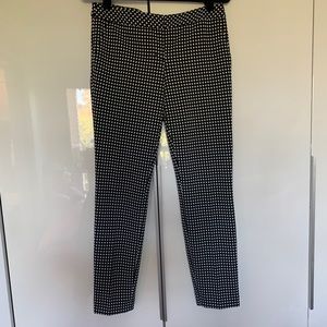Express Columnist Checkered Crop Pants size 4R